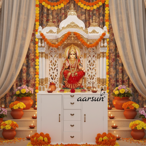 Smart Wooden Mandir Designs for Modern Families