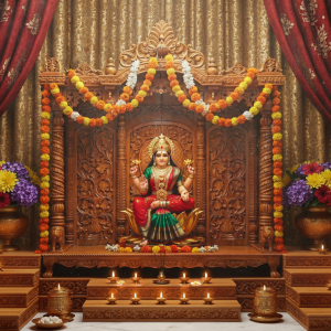 Modern Wooden Pooja Mandir Design Collection