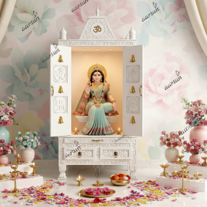 Best Mata Mandir Wooden Temple Designs for Home