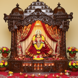 Stunning Wooden Mata Mandir Ideas for Every Home