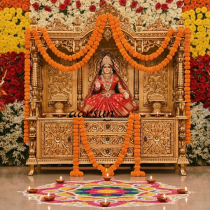 Beautiful Wooden Mata Rani Temple Designs for Home