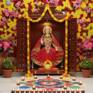 Exquisite Wooden Mata Temple Designs Crafted for Devotion